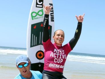 Yolanda Sequeira sagra-se campeã nacional de surf na Costa Nova