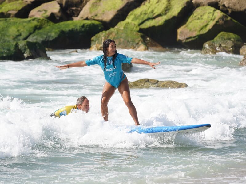 Muito mais do que uma competição de surf